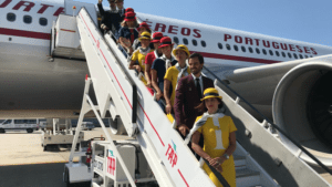 Como era viajar de avião na década de 1970. Foto: reprodução/blog turistando&criativando-divulgação